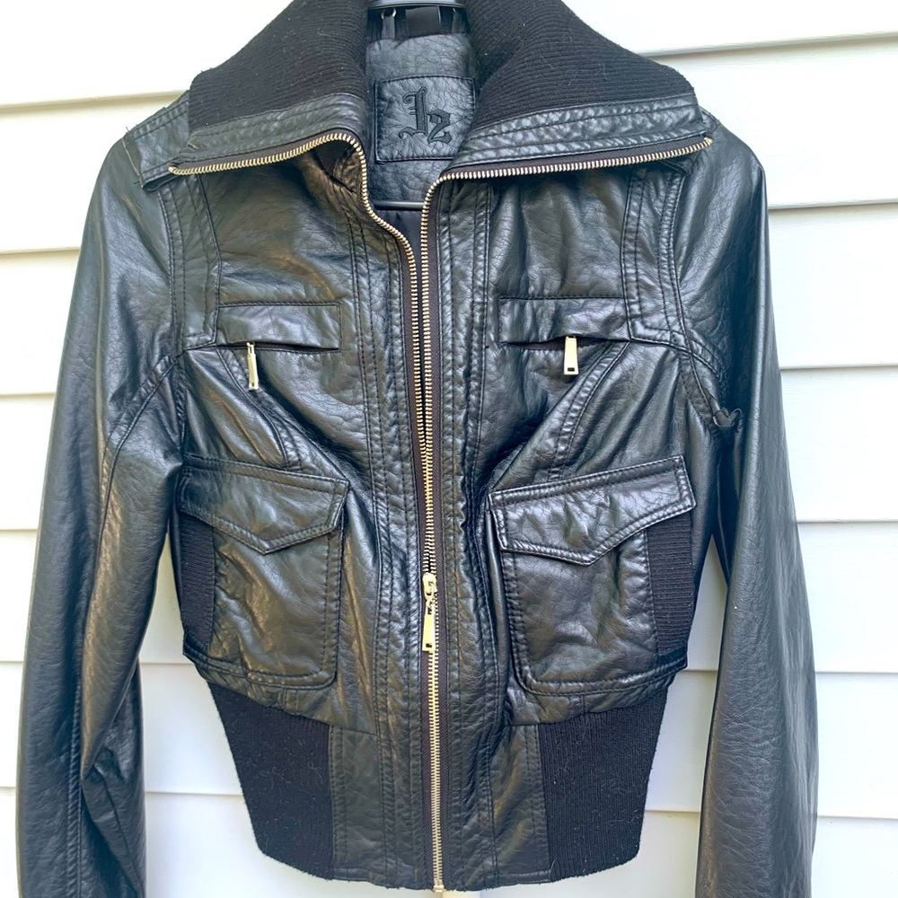 Leather Jacket - XS
